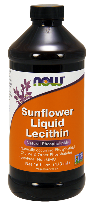 NOW Sunflower Liquid Lecithin