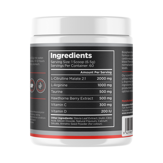 Biosphere Nitric Oxide Citrulline + Arginine Powder