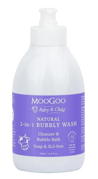 MooGoo Baby 2-in-1 Bubbly Wash