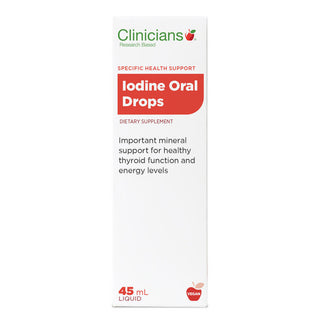 Clinicians Iodine Oral Drops 25mcg