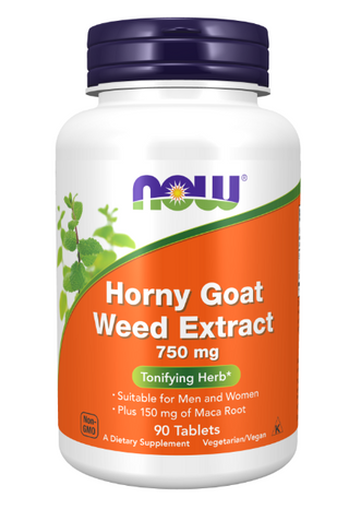 NOW Horny Goat Weed Extract 750mg 