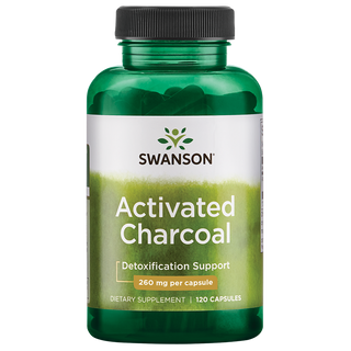 Swanson - Activated Charcoal 260mg