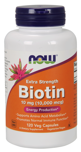 NOW Biotin - Extra Strength