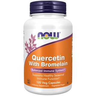 NOW Quercetin with Bromelain