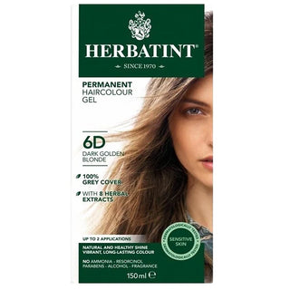 [CLEARANCE] Herbatint Dark Golden Blonde 6D