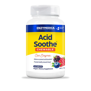 Enzymedica Acid Soothe - 30 Chewables