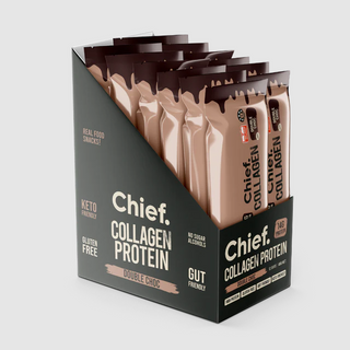 Chief Nutrition Collagen Protein Bar 45g - Double Choc