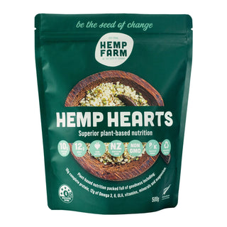 The Hemp Farm Hemp Seed Hearts - 500g