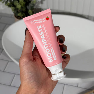 MooGoo | Kids Moothpaste Strawberries & Cream Fluoride Free