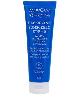 MooGoo Baby Clear Zinc Sunscreen SPF 40