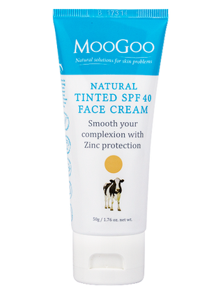 MooGoo Tinted SPF 40 Face Cream