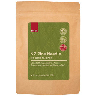 Pro-Life NZ Pine Needle Teabags (15)