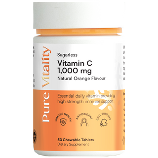 Pure Vitality Sugarless Vitamin C 1000mg