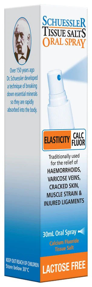 Schuessler Tissue Salts CALC FLUOR - Elasticity