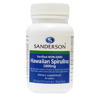 Sanderson Verified Non-GMO Hawaiian Spirulina 1000mg