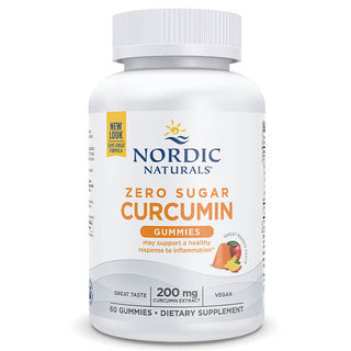 Nordic Naturals Zero Sugar Curcumin Gummies | 60 Gummies